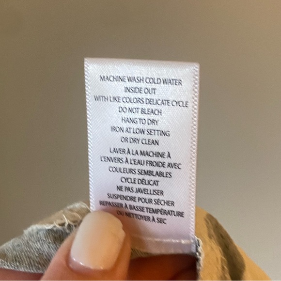 Haver + Blair Wide Leg Gray & Cream Wide Leg Geometric Pant-Size S - Picture 3 of 7